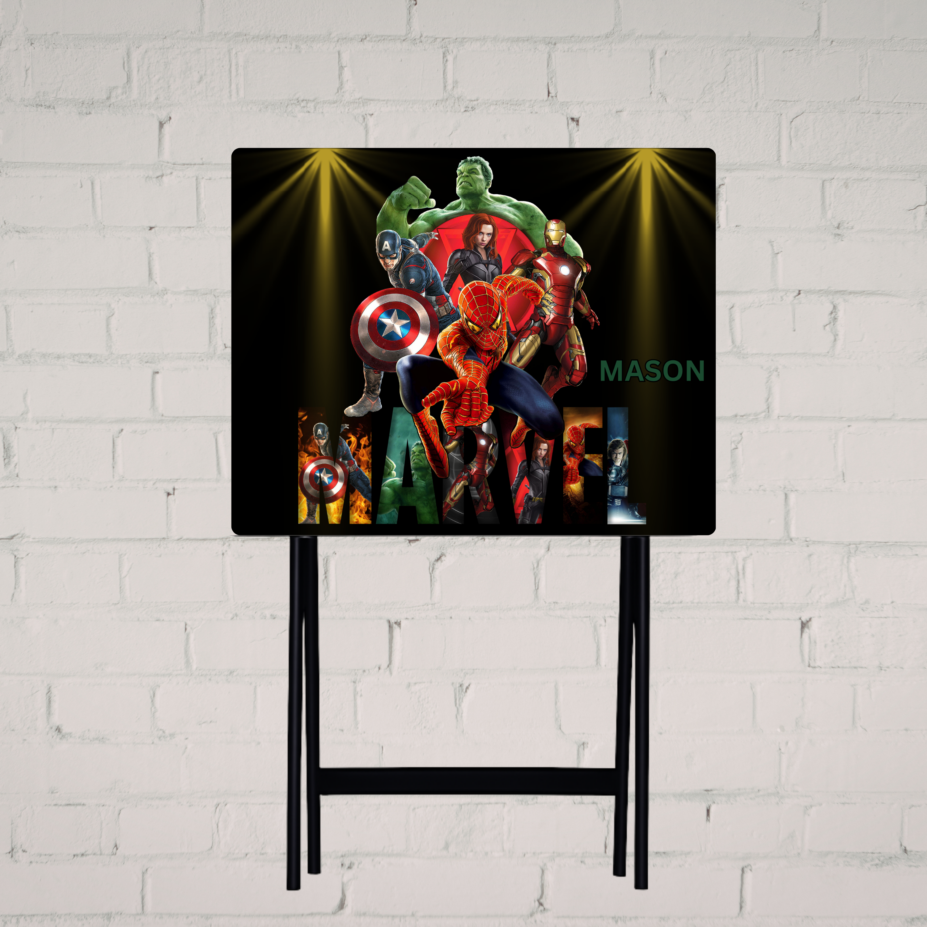Marvel Custom TV Tray Table